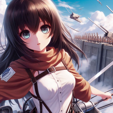 Anime Mikasa Ackerman